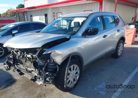 2016 Nissan Rogue S из США, поврежденный, VIN JN8AT2MT3GW030021